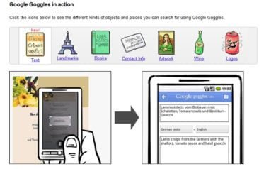 Google-Goggles-Types-of-Searches
