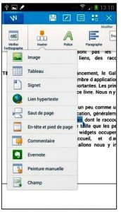 Insérer un objet dans un document Word