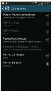 Régler la date et l’heure