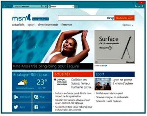 Internet Explorer 11 ne peut être affiché que sur le Bureau