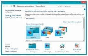 Choisissez de changer les icônes du Bureau