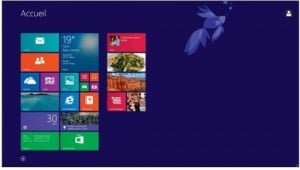 L’écran d’accueil de Windows 8.1 L’écran d’accueil de Windows 8.1