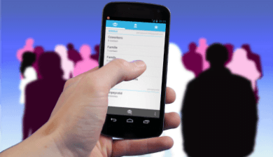 Application Contact - image à la une