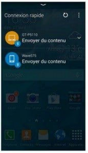 Se connecter facilement à d’autres appareils en Bluetooth ou en Wi-F