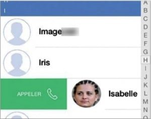 Appeler ou envoyer un message à un ami avec L'appli Connect d'iOS