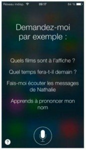 Siri n’a pas compris votre demande. Touchez l’icône en forme de microphone puis reformulez votre demande