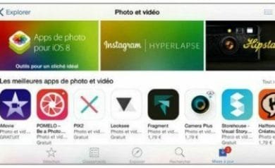 Trouver des apps avec l'iPhone 6