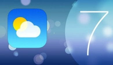 Application Metéo iPhone 6