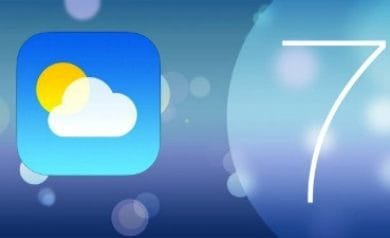 Application Metéo iPhone 6