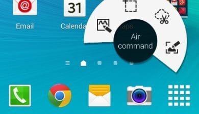 Galaxy Note 4 air command image à la une