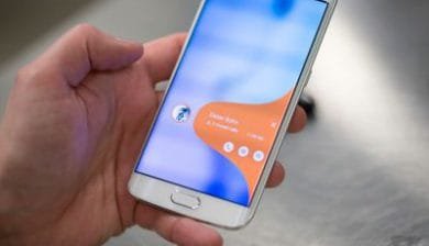 Application Contacts sur Galaxy S6