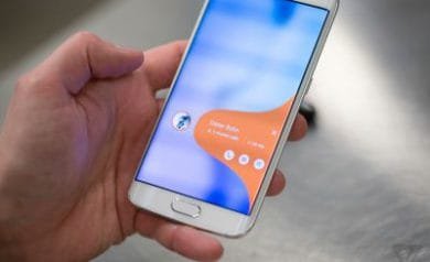 Application Contacts sur Galaxy S6