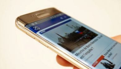 Galaxy S6 connecté à Internet