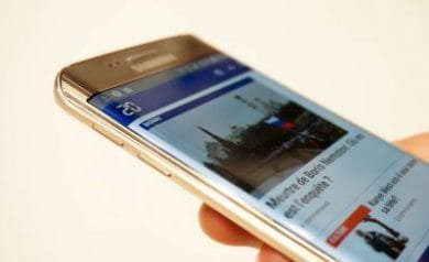 Galaxy S6 connecté à Internet