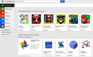 Installer une application