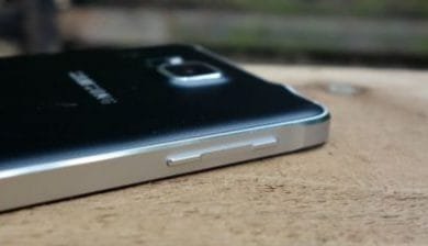 Les boutons physiques et sensitifs du Galaxy S6