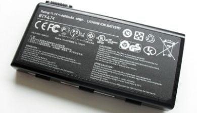 Li-ion-batterie pour portables