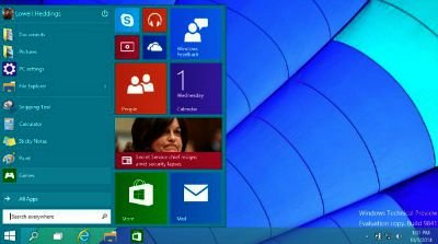 Le nouveau menu démarrer de Windows 10