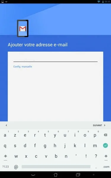 Ajouter une adresse Gmail
