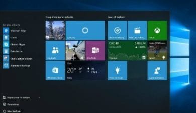 Bureau Windows 10 image à la une