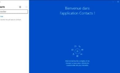 L'appli Contacts: image à la Une