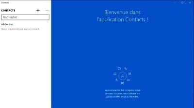 L'appli Contacts: image à la Une