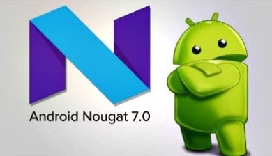 Logo Android 7 nougat image à la une