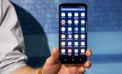 Configurer le samsung Galaxy S8