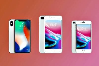 Apple iPhone 8, 8 Plus et iPhone X