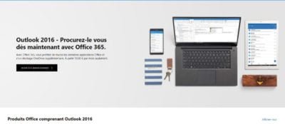 Image d'outlook 2016