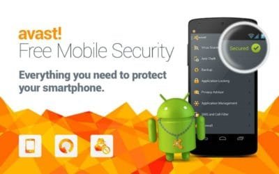 Avast pour Android, célèbre antivirus