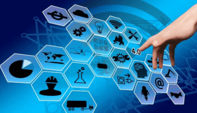 Illustration du Web 4.0 montrant l'intelligence artificielle.